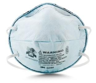 China 3M 8246CN Particulate Respirator, R95, with Nuisance Level Acid Gas Relief, 120/cs for sale