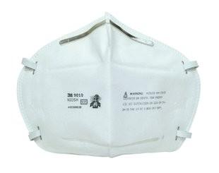 China 3M 9010 Particulate Respirator, N95,Flat fold,White color, 500/case for sale