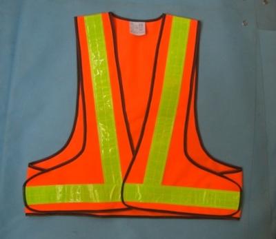 China Reflective safety vest,Fabric materials,Plastic/Silver Reflective Trim,EN 471 for sale