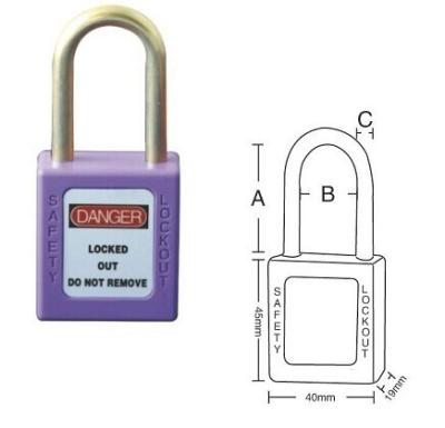 China ABS Padlock,Brass lock beam Padlocks, for sale