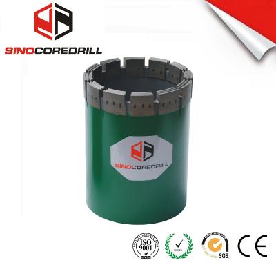 China NW HW Diamond Casing Shoe Diamond Core Bit , Durable Impregnated Diamond Core Drill Bit for sale