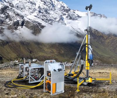 China 630KG Pequena máquina de perfuração de engenharia geológica de exploração portátil 300 metros de profundidade à venda