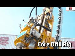 Crawler Surface Core Drill Rig Full Hydraulic 1350m HQ For Mining