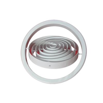 China Build Round Swirl Air Conditioning Device Air Diffuser Round Grilles Vent Diffuser for sale