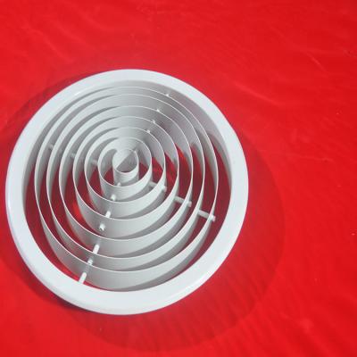 China Round Build Grilles Vent Round Swirl Air Diffusers Air Conditioner Air Diffuser for sale