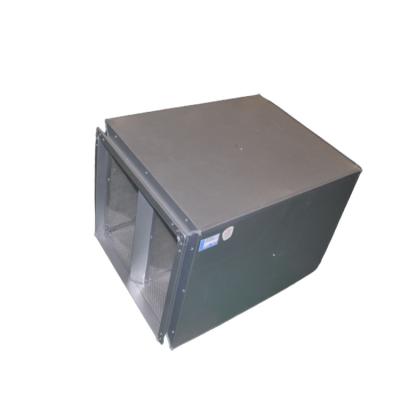 China Modern High Quality Double Layer Micro Perforated Plate Duct Mounted Sound Attenuator for sale