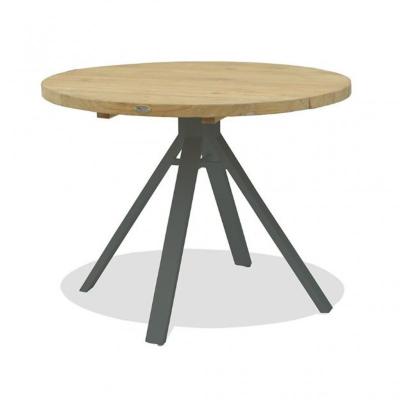 China Bistros Eco-friendly Modern Outdoor Round Small Dining Table Coffee Table Outdoor Restaurant Table for sale