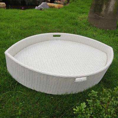 China White Pool Tray Furniture Rattan Pool Floating Pool Food Floating Tray for sale