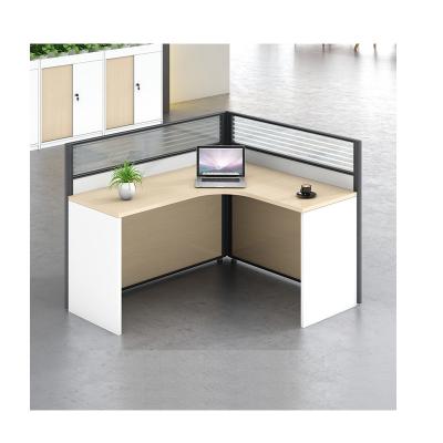 China Eco-friendly L Workstation Office Desk Furniture L Shape Workstation Desk Office Furniture for sale