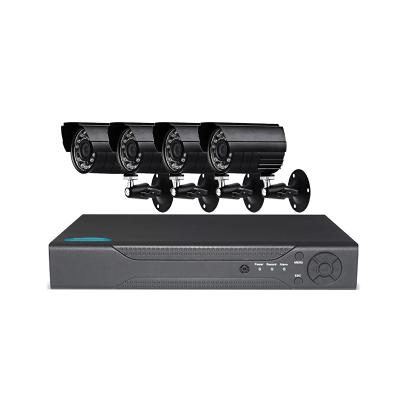 China NIGHT VISION Camera Kit CCTV System 4 Channel CCTV High Definition Camera Easy To Install AHD Kit for sale