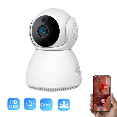 China Human Motion Tracking V380 Wifi Home Security 720P Wireless IP Camera Snowman Baby Camera IR Night Vision CCTV Surveillance Baby Monitor for sale