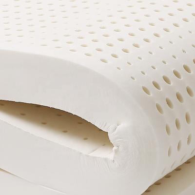 China 100%Natural Anti Bedsore Latex Foldable Mattress Topper for sale