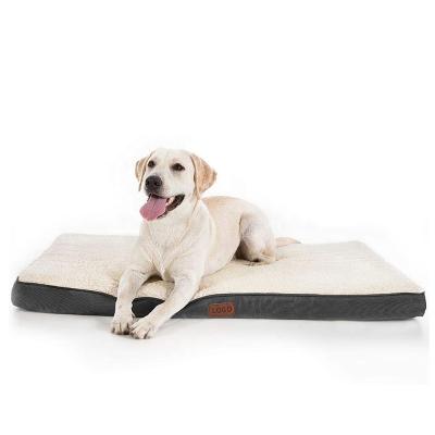 China Customized Breathable Latex Foam Memory Foam Cooling Pet Bed for sale