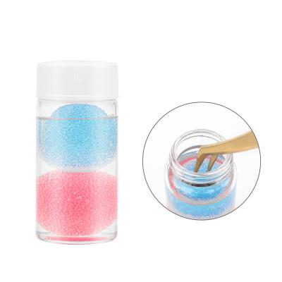 China XIUSUZAKI 30ml Eyelash Tweezer Remover Lash Glue Extension Supplies Liquid Eyelash Tweezers Cleansing Sponge Eyelash Extension Tweezers Remover for sale