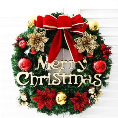 China Christmas Wreath 30CM-80CM Christmas Tree Decoration Window Display Props Christmas Decoration New 30/40/50/60/80cm for sale