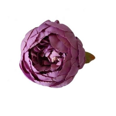 China CLASSIC Silk Peony Flower Plant Artificial Peony Flower Heads For Wedding Backdrop Decoration for sale