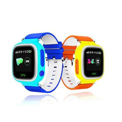 China Wifi Q90 GPS Kid Smart Watch Phone Position Tracker Kids Watch 1.22 Inch Touch Screen Smart WIFI SOS Kids Watch for sale