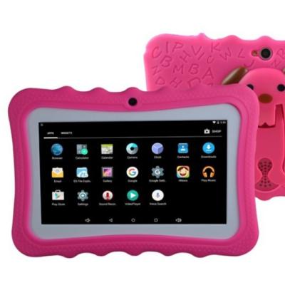 China Soft 2021 Cheap Tablet Christmas Gifts 7 inch Children Tablet PC 8GB Android Colorful Kids Tablet For education oem for sale