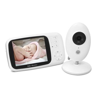 China Digital Video Baby Camera 3.5 Inch Baby Monitor With Camera Nanny Monitor Temperature Sensor Intercom 808 Portable 1080p Infant Baby Monitor for sale