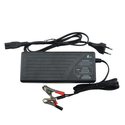 China New Design 14.4V LiFePO4 Battery Charger Standard 5A Intelligent 4 Stage Charging Indicator for sale