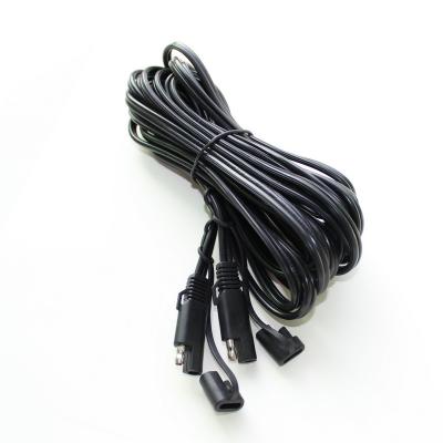 China Industrial SAE to SAE Connector Wire Harness Cable Extension Cable for Battery Charger, Defenders, Motorcycle and Automotive for sale