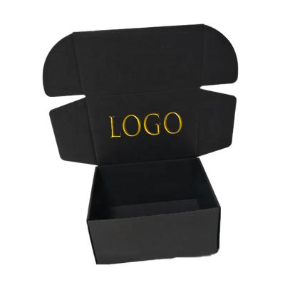 China Handmade custom printing gift box wholesale fancy packaging corrugated luxury black shipping carton and logo paper box for sale