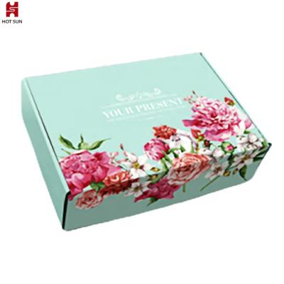 China Eco Friendly Corrugated CCNB Handmade Colorful Copy Coated Mailing Mailer Gift Packaging Box Custom Accept for sale