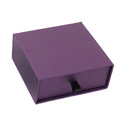 China Handmade High End Purple Birthday For Women Custom Logo Print Drawer Candy Eyelash Packaging Gift Box for sale