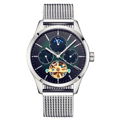 China Heart Rate Monitor Good Quality Stainless Steel Brand Men Wrist Watches Luxury Automatic Watch For Man for sale