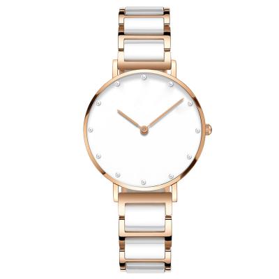 China New Style Women's Crystal Quartz Writ Watch For Fashion Women With Diamond for sale