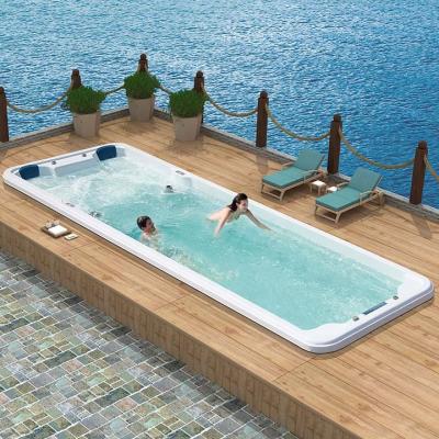 China Modern ponfit swim spa hot tub whirlpool spa swim pool spa for sale