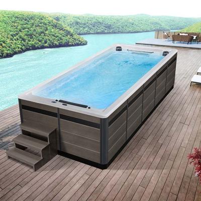 China Modern cedar wood spa soaking tub, bath spa/sexy massage spa outdoor spa pool for sale