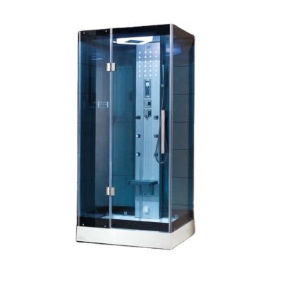 China Computer Control Panel Luxury Combination Steam Sauna Dry Room And Shower Room And Wet Steam Bath Combo for sale