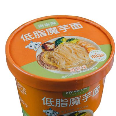 China High Quality Healthy Organic Low Fat Pork Noodles Cup Chinese Konjac Pork Instant Delicious Low Fat R Cup for sale