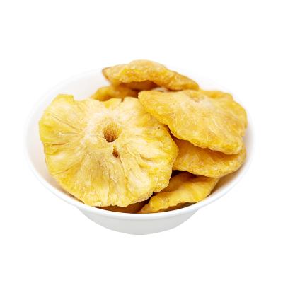 China Keto Vegan Pineapple Real Fruit Dry Healthy Snacks Crunchy and Naturally Whole Dried Pineapple Snacks for Kids and Adults for sale