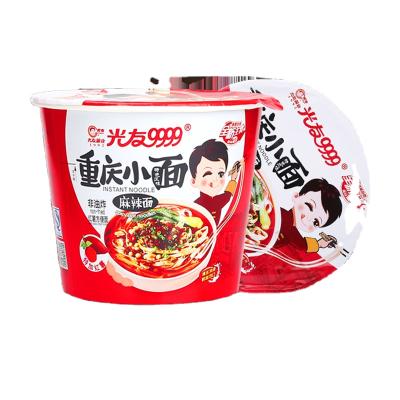 China Wholesale Low Fat Fried Chongqing Spicy Instant Noodles Chinese Ramen Instant Noodles OEM Non Cup for sale