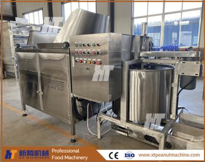 China Automatic Peanut Deep Frying Machine Cashew Nuts Deep Fryer Peas Frying Machine for Sale for sale