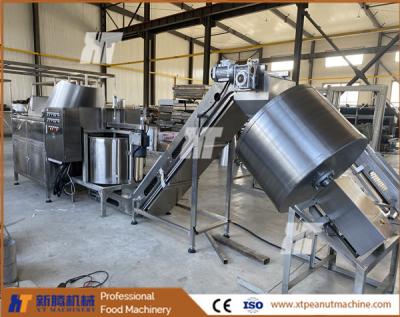 China ISO Industrial Automatic Fryer Machine Hazelnut De Oiling Machine Gewürzmaschine zu verkaufen