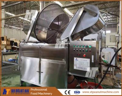 China Cashew Peanut Frying Machine Almond Nut Industrial Fryer Peanut Fryer Machine for sale