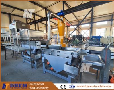 China Food Grade Pinda Verpletterende Machine 304 RVS Arachide Crusher Machine Te koop