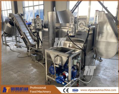 China Stabiele pinda-friteuse-machine voor het braden van arachide-aromamachine 350 kg / u Te koop