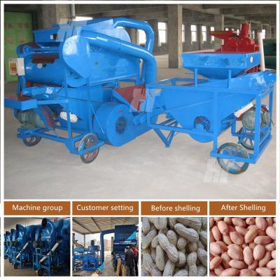 Cina Alta Shell Rate Peanut Cracking Machine Groundnut che sbuccia macchina in vendita