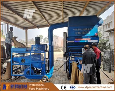 China Automatic 380v 50hz 3 Phase Groundnut Shelling Machine Peanut Sheller Electric Or Gas Heating for sale