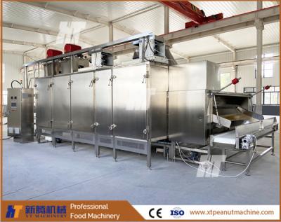 China High Efficiency Peanut Roasting Machine Kontinuierlicher Erdnussroaster im Gürteltyp zu verkaufen