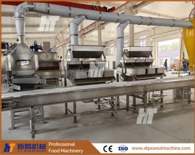 China Dry Type Red Skin Peanut Blanching Machine Iso Roasted Groundnut Peeling Machine for sale