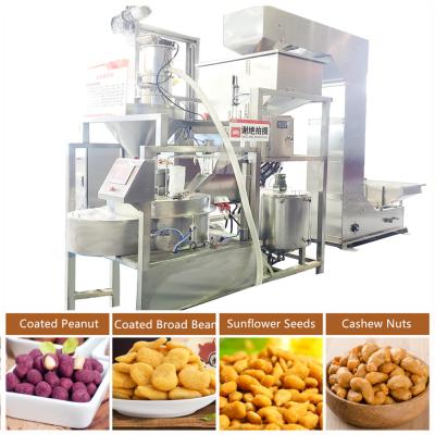 Chine WNCG-90 Machine de revêtement de cacahuètes avancée pour le revêtement de farine de sucre ou de liquide à vendre