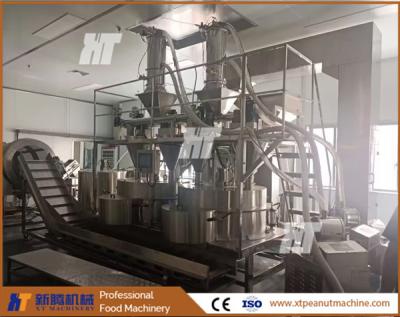 China ZDGY Peanut Burger Coating Machine met 300kg/h capaciteit gasverwarming en PLC besturingssysteem Te koop