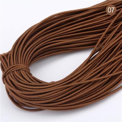 China One Elastic Rubber Band Elastic /Eco-friendly /high tenacity/Factory Wholesale High Quality Adjustable Color Round Latex Rope Hook Elastic Elastic Band for sale