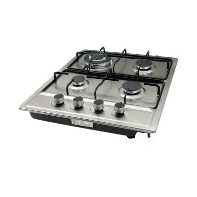 China Hotel 23 Inch 4 Burners LPG Gas Stove Built-in Gas Burner For Home Kitchen for sale