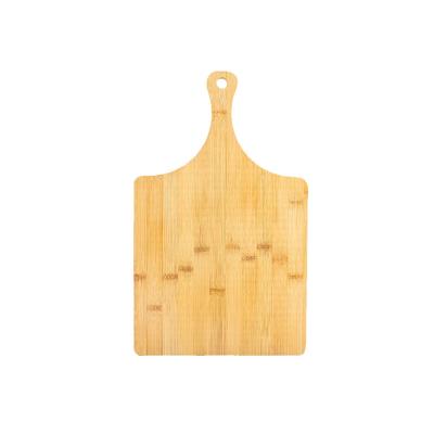 China Wholesale disposable fruit vegetable bread pizza factory price bamboo cutting board with handle for sale